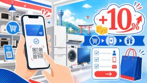神奈川県内のコジマ店舗でd払いを使うと最大10%還元されるキャンペーンをイメージしたアイキャッチ