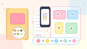 ごろグラ購入レシートでレトロかわいいコラボグッズが当たるキャンペーンをイメージしたアイキャッチ