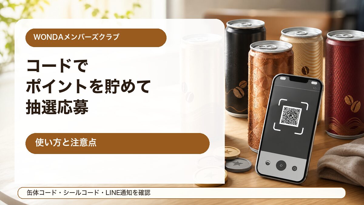WONDAメンバーズクラブの使い方と注意点をイメージしたアイキャッチ