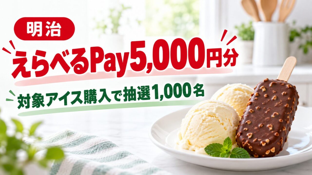 購入条件つきプレゼント抽選の編集イメージ。実際の商品・賞品の写真ではありません。